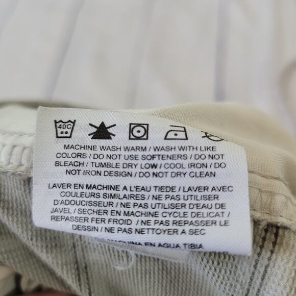 Nike Golf Size L Men's Beige Check Plaid Stretch Lightweight Chino Shorts - Picture 8 of 10